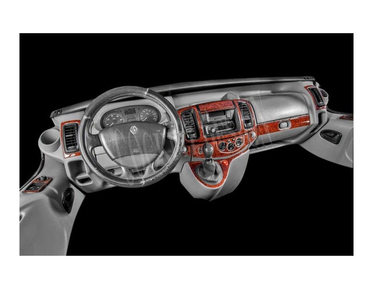 Renault Trafic-Nissan Primas 01.07 - 12.10 Kit Rivestimento Cruscotto all'interno del veicolo Cruscotti personalizzati 17-Decori Renault Trafic-Nissan Primas 01.07 - 12.10 Kit Rivestimento Cruscotto all'interno del veicolo Cruscotti personalizzati 17-Decori