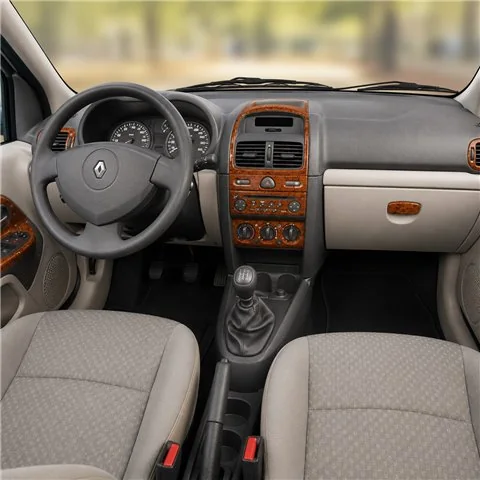 Renault Clio Symbol 2008+ kit cruscotto 3D, 11 pezzi