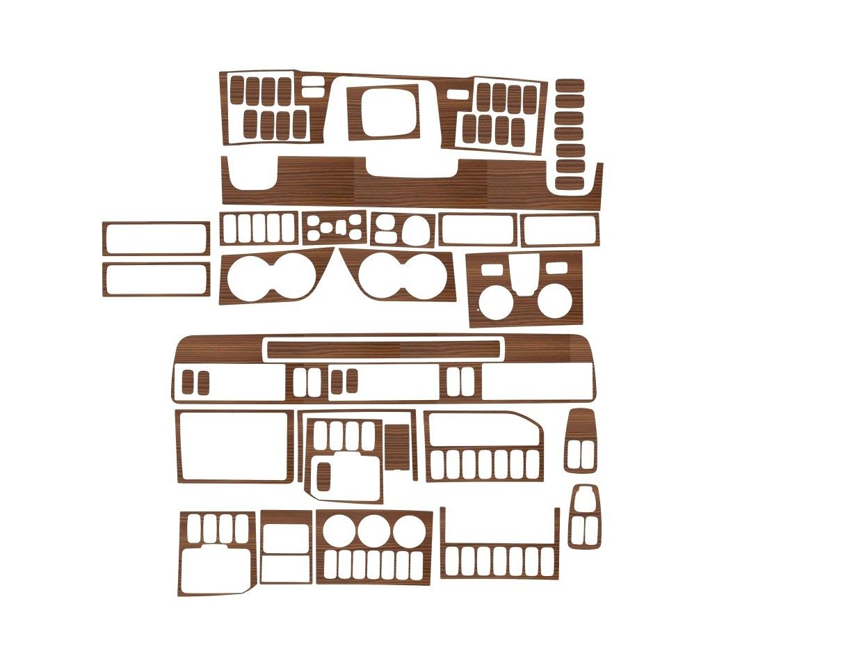 Scania R-Series R2 Reihe TopLine 2013 3D Kit Rivestimento Cruscotto all'interno del veicolo Cruscotti personalizzati 60-Decori