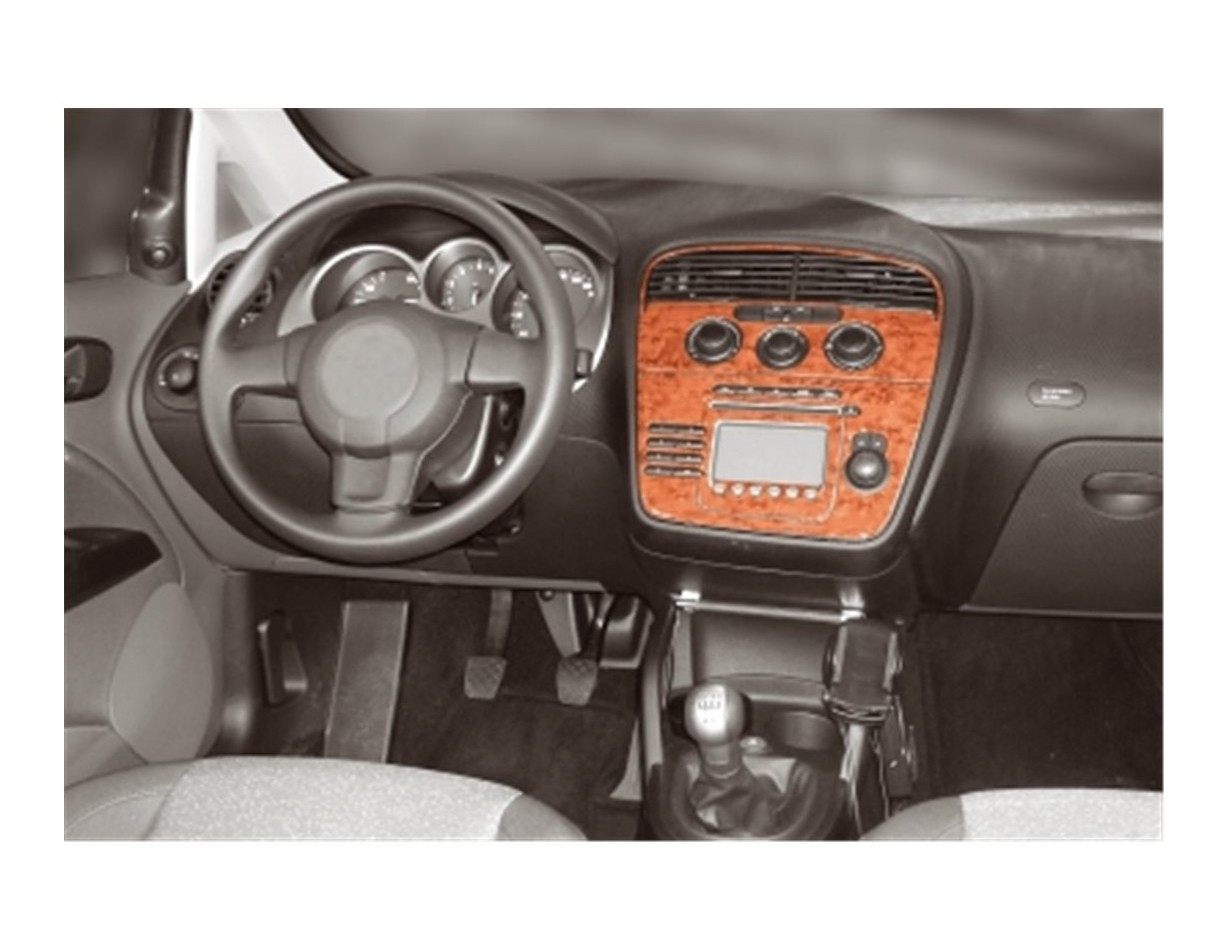 Seat Altea - Toledo 04.04 - 12.08 Kit Rivestimento Cruscotto all'interno del veicolo Cruscotti personalizzati 12-Decori