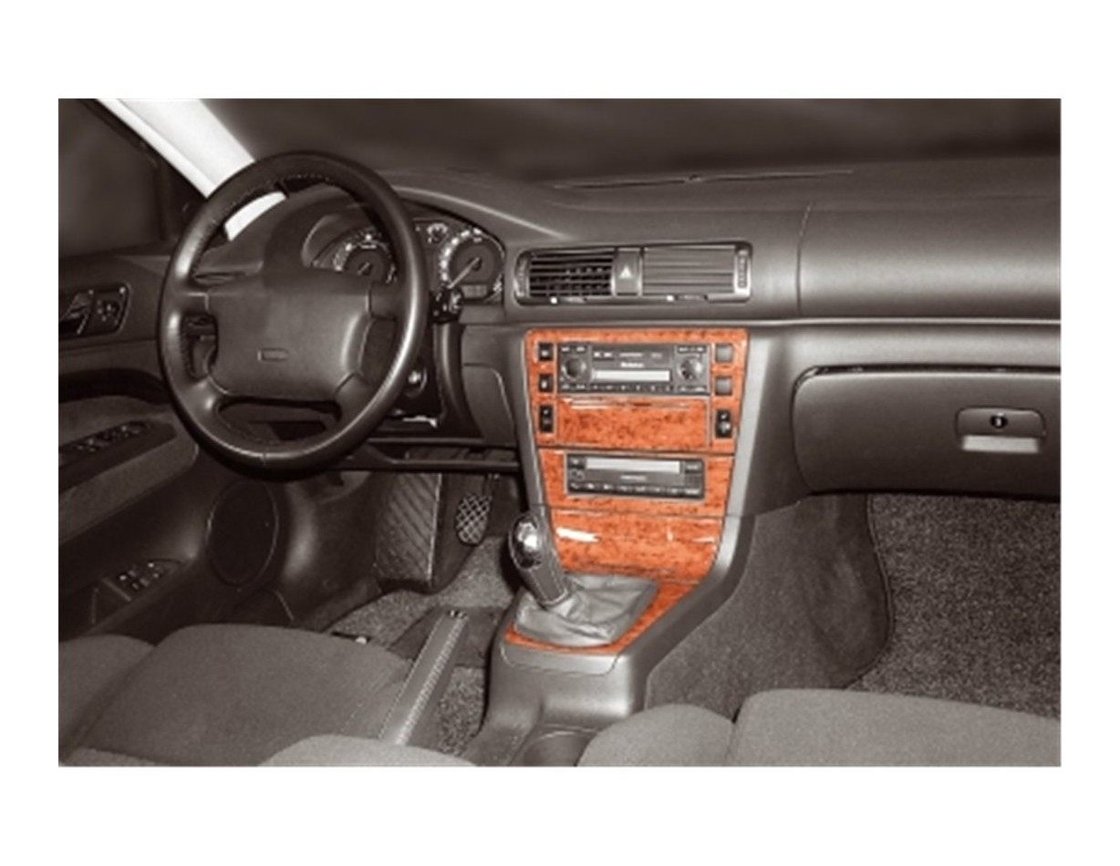Skoda SuperB 02.02 - 12.07 Kit Rivestimento Cruscotto all'interno del veicolo Cruscotti personalizzati 6-Decori