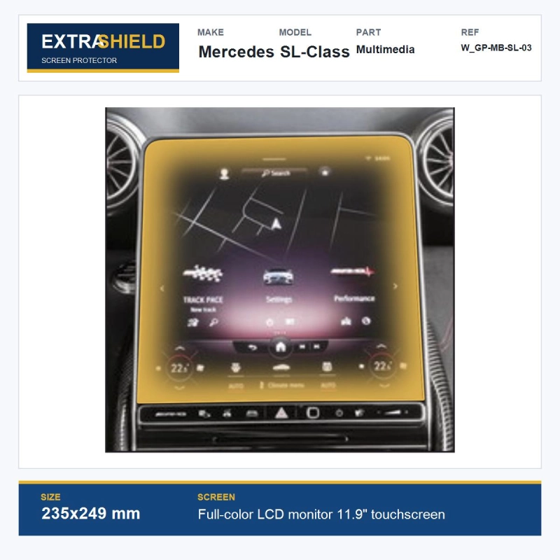 Mercedes SL-Class Multimedia ExtraShield Screen Protector