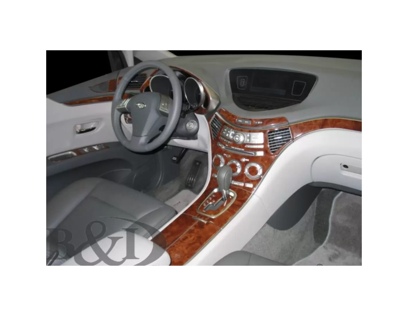 Subaru Tribeca 2006-2014 Kit Rivestimento Cruscotto all'interno del veicolo Cruscotti personalizzati 52-Decori
