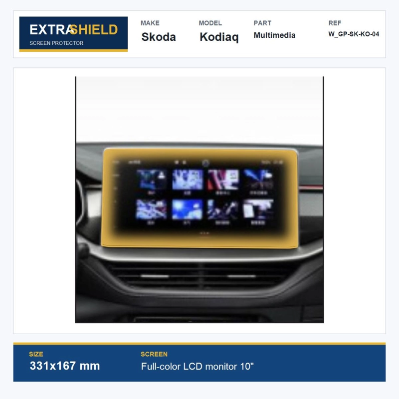 Skoda Kodiaq Multimedia ExtraShield Screen Protector