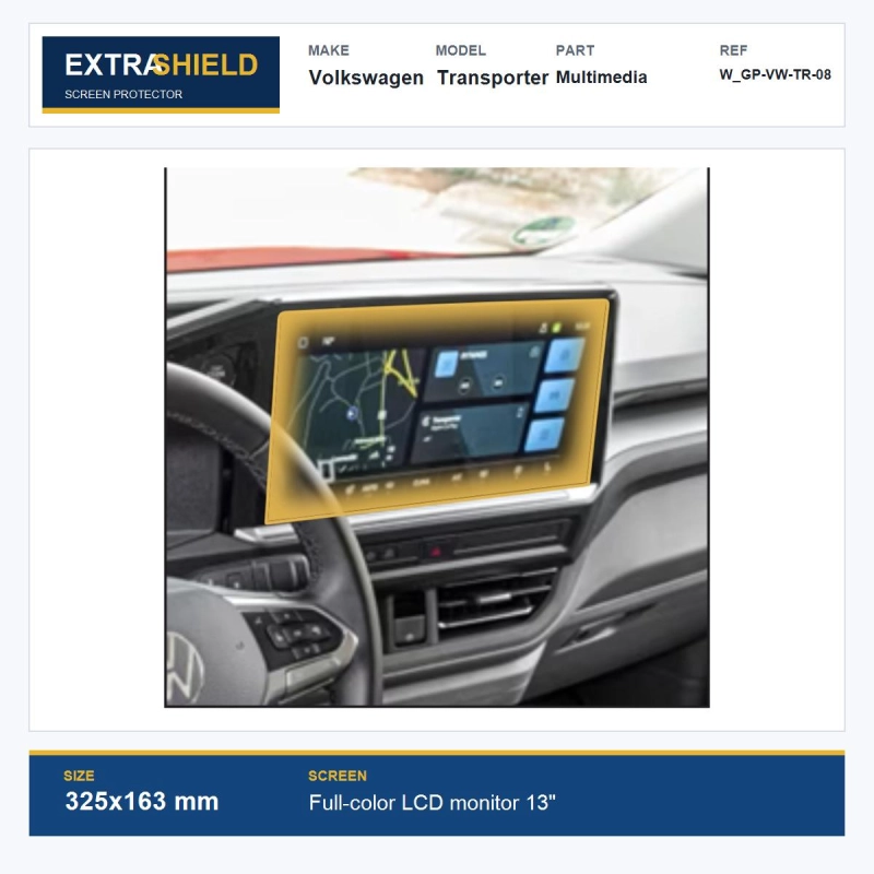 Volkswagen Transporter Multimedia ExtraShield Screen Protector
