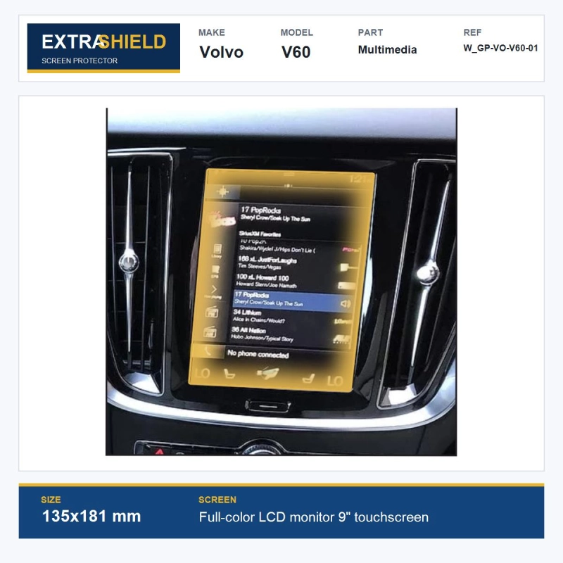 Volvo V60 Multimedia ExtraShield Screen Protector