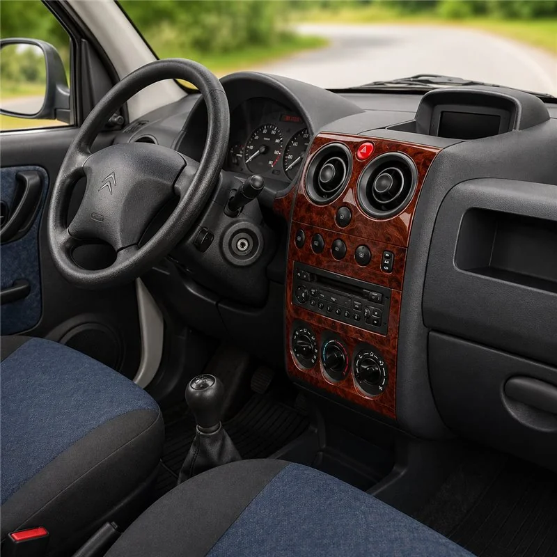 Citroen Berlingo 2002-2008 kit cruscotto 3D, 11 pezzi