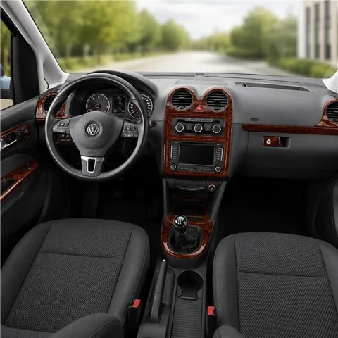 Volkswagen Caddy set completo 2011+ kit cruscotto 3D, 22 pezzi