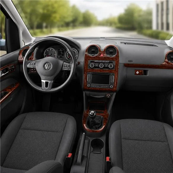 Volkswagen Caddy set completo 2011+ kit cruscotto 3D, 22 pezzi