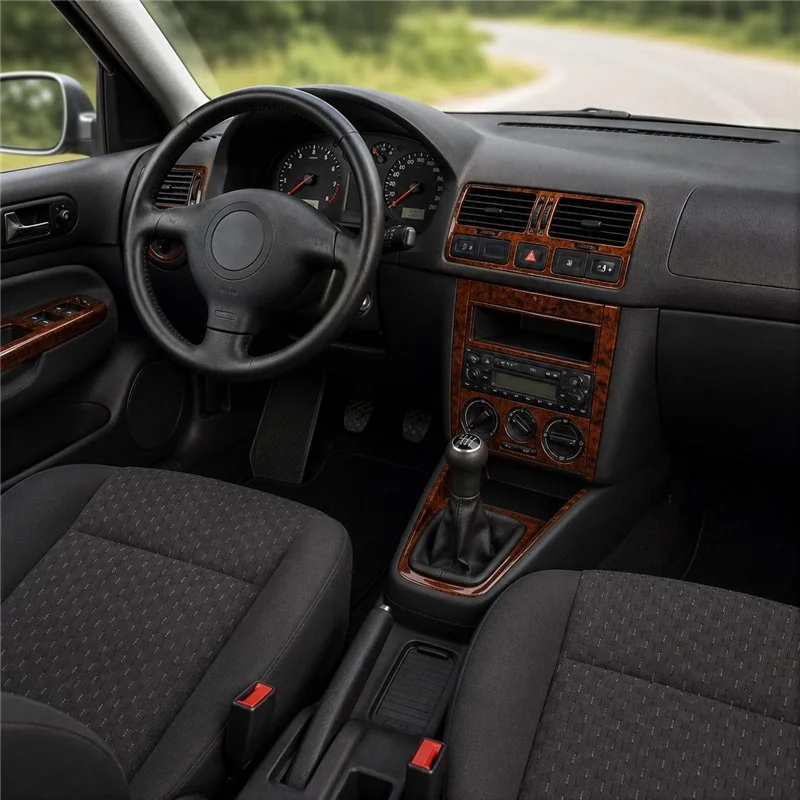 Volkswagen Bora 1998-2008 kit cruscotto 3D, 19 pezzi