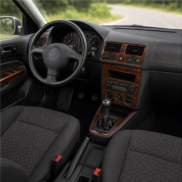 Volkswagen Bora 1998-2008 kit cruscotto 3D, 19 pezzi