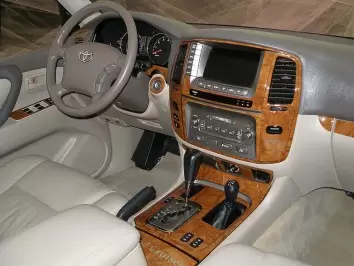 Toyota Land Cruiser 100 2003-2007 With NAVI, Automatic Gear Cruscotto BD Rivestimenti interni