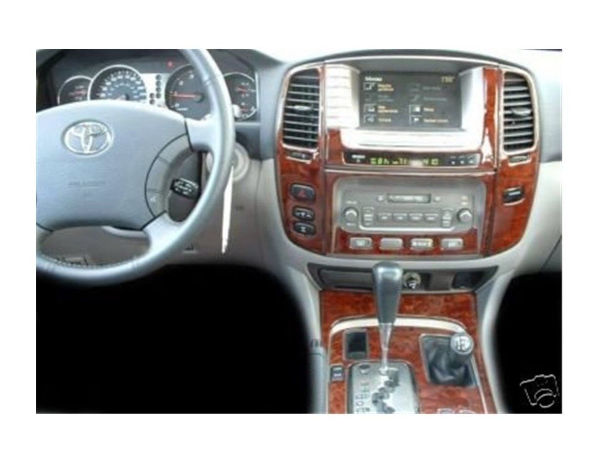 Toyota Land Cruiser 2003-2007 Kit Rivestimento Cruscotto all'interno del veicolo Cruscotti personalizzati 33-Decori