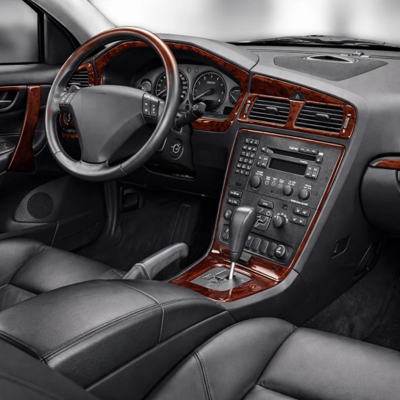 Volvo S 60-V 70 2005-2009 kit rivestimento cruscotto e interni 3D 8 pezzi