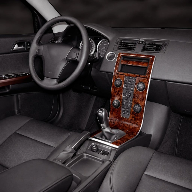 Volvo S40-V50 2004-2012 kit rivestimento cruscotto e interni 3D 19 pezzi