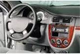 Chevrolet Lacetti Sedan 03.2004 Mascherine sagomate per rivestimento cruscotti 15-Decori
