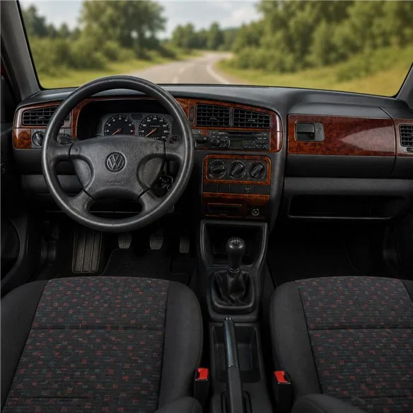 Volkswagen Golf III 1991-1995 kit cruscotto 3D, 20 pezzi
