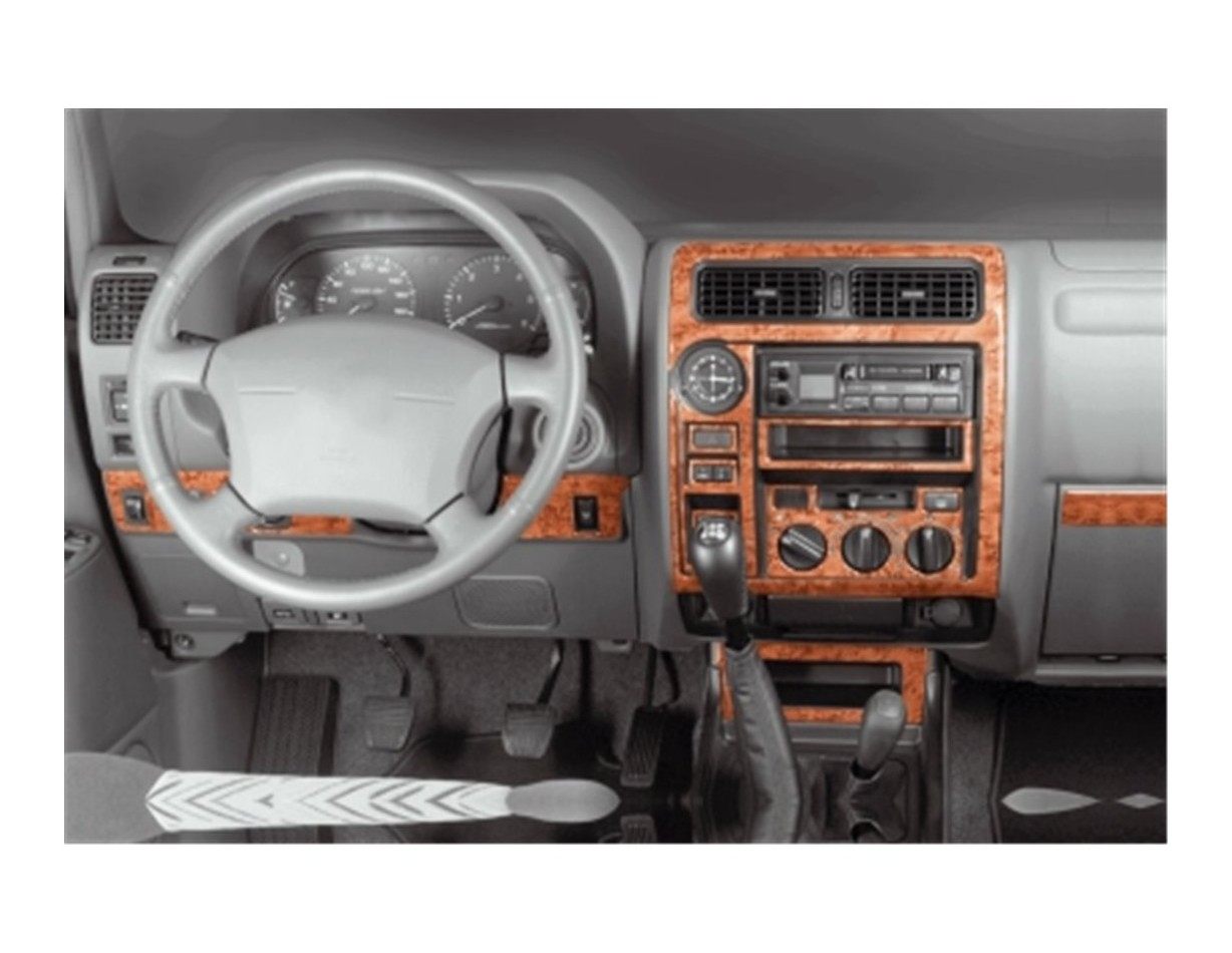 Toyota Prado 01.01 - 12.02 Kit Rivestimento Cruscotto all'interno del veicolo Cruscotti personalizzati 18-Decori