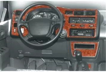 Toyota Rav 4 XA10 09.94 - 09.00 Kit Rivestimento Cruscotto all'interno del veicolo Cruscotti personalizzati 13-Decori