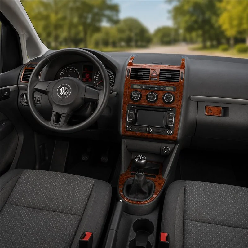 Volkswagen Touran 2003-2009 kit cruscotto 3D, 11 pezzi