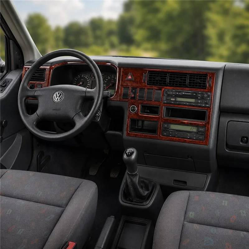Volkswagen Transporter T4 1998-2003 kit cruscotto 3D, 18 pezzi
