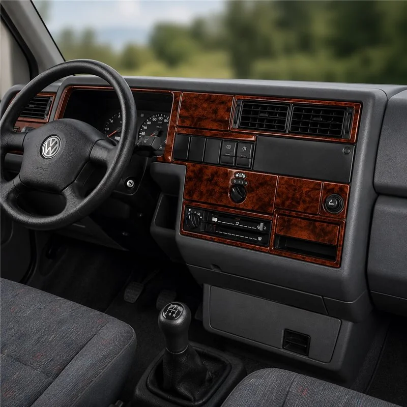 Volkswagen Transporter T4 1990-1995 kit cruscotto 3D, 27 pezzi