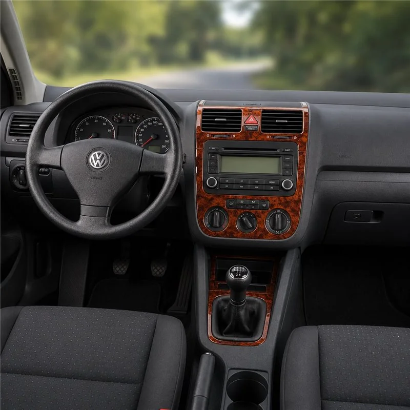 Volkswagen Golf V Jetta 2003-2008 kit cruscotto 3D, 3 pezzi