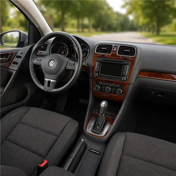 Volkswagen Golf V Jetta 2003-2008 kit cruscotto 3D, 16 pezzi