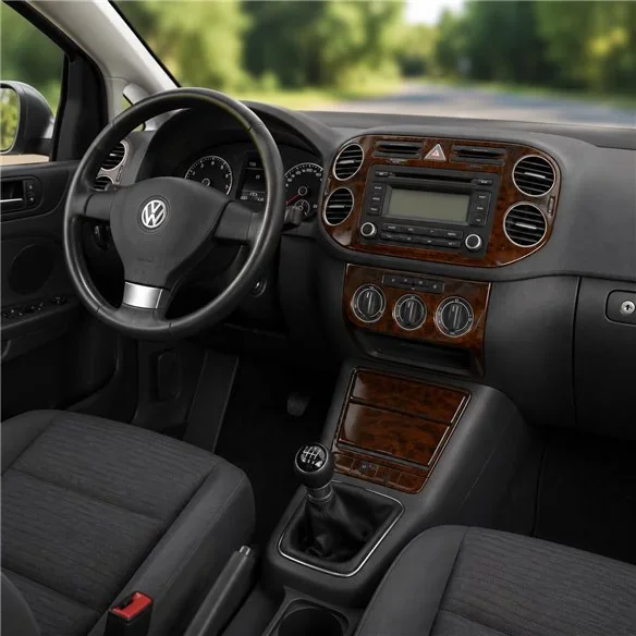 Volkswagen Golf V Plus 2004+ kit cruscotto 3D, 16 pezzi