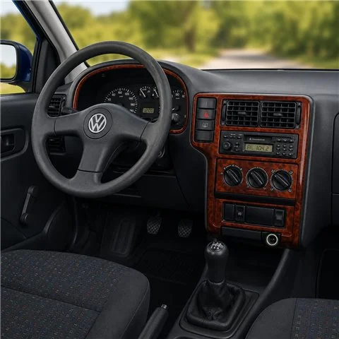 Volkswagen Polo 6N 1994-1999 kit cruscotto 3D, 10 pezzi