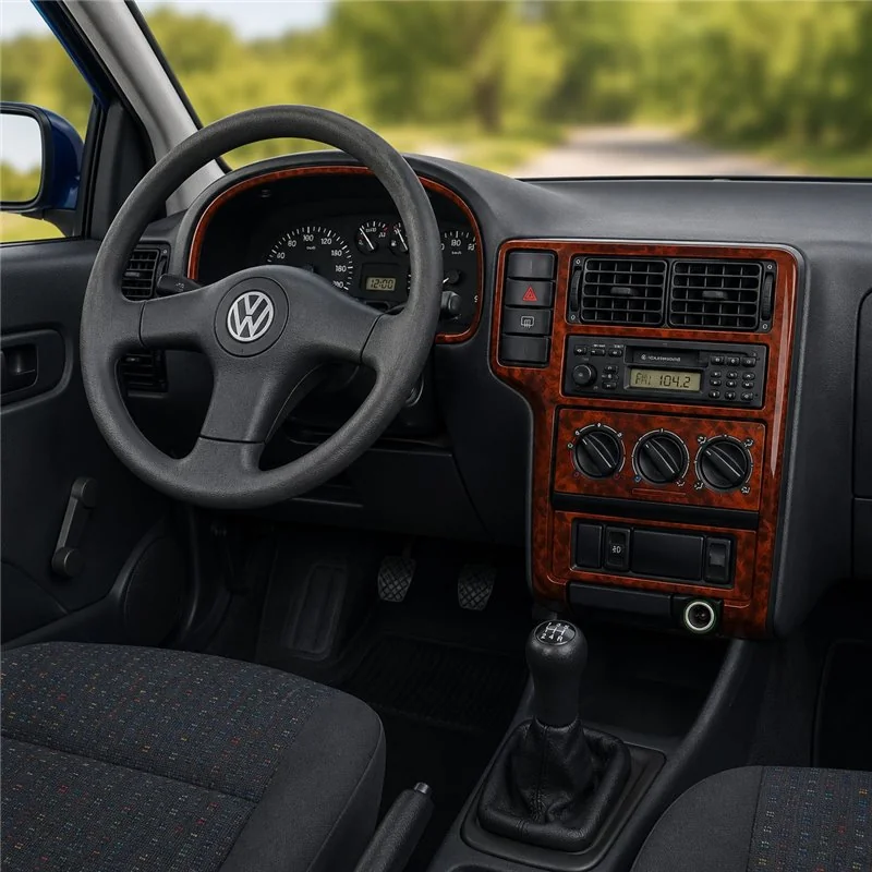Volkswagen Polo 6N 1994-1999 kit cruscotto 3D, 10 pezzi