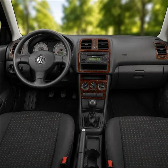 Volkswagen Polo 6N2 1999+-08 01 kit cruscotto 3D, 16 pezzi