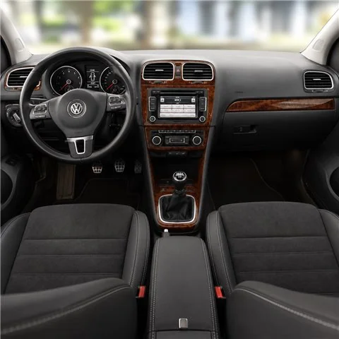 Volkswagen Polo V 6R 2009+ kit cruscotto 3D, 14 pezzi