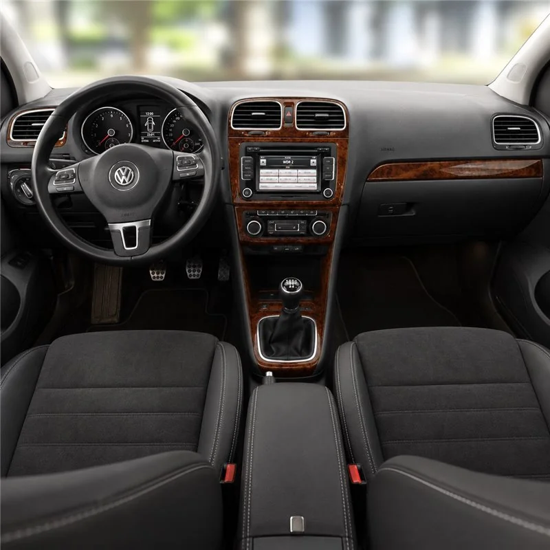 Volkswagen Polo V 6R 2009+ kit cruscotto 3D, 14 pezzi