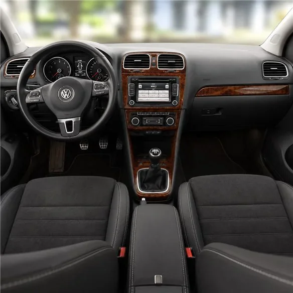 Volkswagen Polo V 6R 2009+ kit cruscotto 3D, 14 pezzi