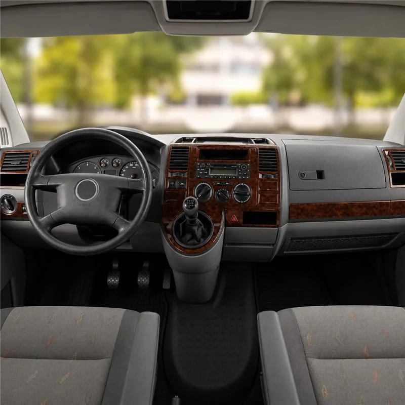 Volkswagen Transporter T5 2003-2009 kit cruscotto 3D, 29 pezzi