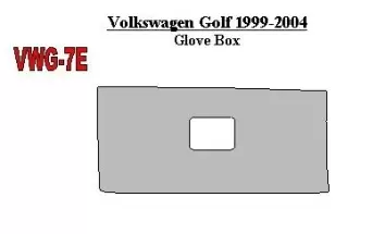 Volkswagen Golf 1999-2004 Optional glowe-box Cruscotto BD Rivestimenti interni