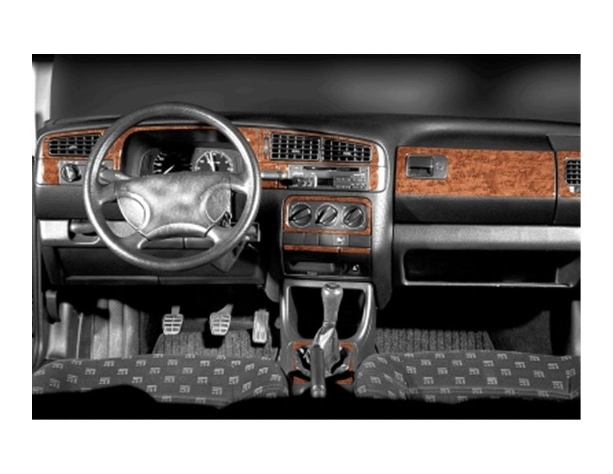 Volkswagen Golf III 08.91 - 03.95 Kit Rivestimento Cruscotto all'interno del veicolo Cruscotti personalizzati 20-Decori Volkswagen Golf III 08.91 - 03.95 Kit Rivestimento Cruscotto all'interno del veicolo Cruscotti personalizzati 20-Decori