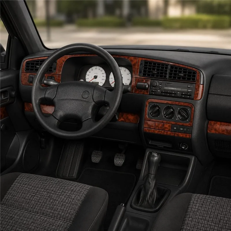 Volkswagen Vento 1995-1997 kit cruscotto 3D, 23 pezzi