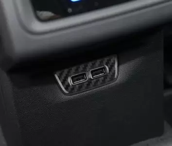 Volkswagen Golf VIII CD 2019 up Kit Rivestimento Cruscotto all'interno del veicolo Cruscotti personalizzati 31-Decori