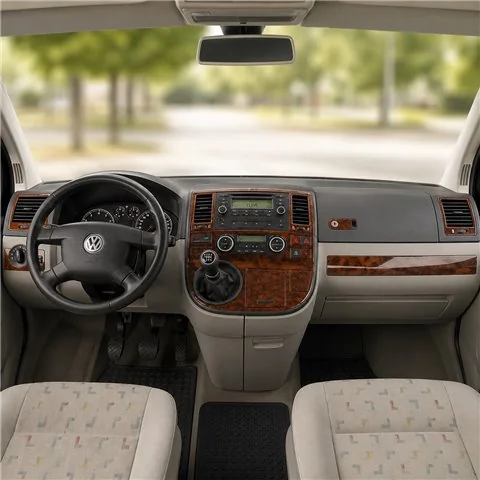 Volkswagen Multivan 2003-2010 kit cruscotto 3D, 26 pezzi