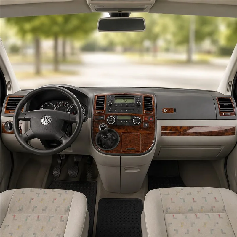 Volkswagen Multivan 2003-2010 kit cruscotto 3D, 26 pezzi