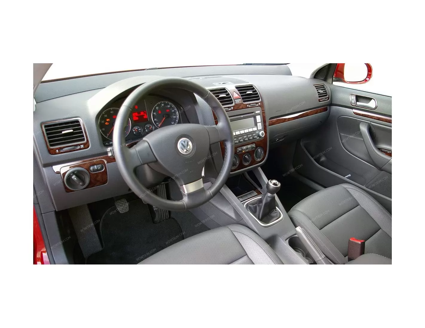 Volkswagen Jetta 2010-2010 Full Set, Automatic Gear Cruscotto BD Rivestimenti interni