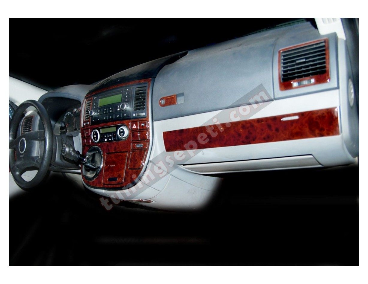Volkswagen Multivan 2003-2010 Kit Rivestimento Cruscotto all'interno del veicolo Cruscotti personalizzati 26-Decori