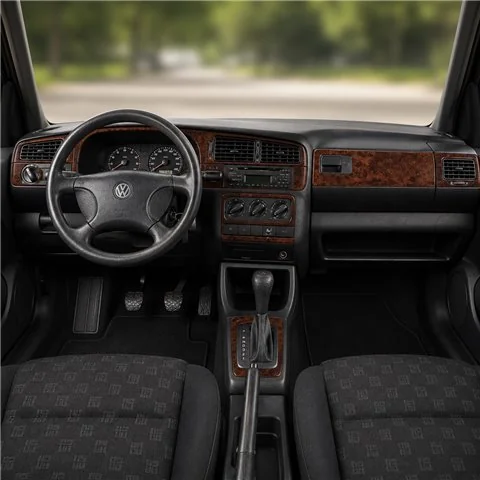 Volkswagen Golf 1994-1998 cambio automatico kit cruscotto 3D, 18 pezzi
