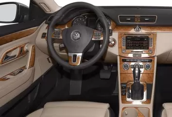 Volkswagen Passat B7 2012-2015 Kit Rivestimento Cruscotto all'interno del veicolo Cruscotti personalizzati 45-Decori