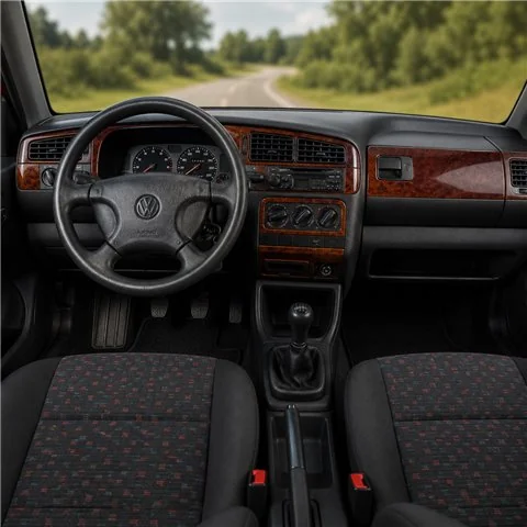 Volkswagen Golf 1994-1998 cambio manuale kit cruscotto 3D, 18 pezzi