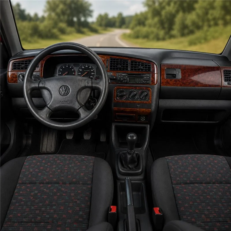 Volkswagen Golf 1994-1998 cambio manuale kit cruscotto 3D, 18 pezzi