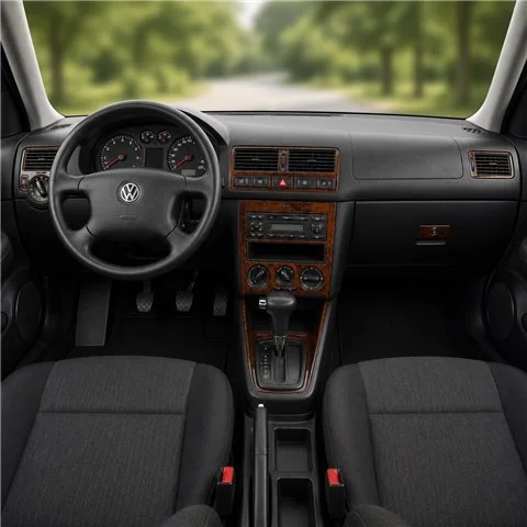 Volkswagen Golf 1999-2004 4 Doors, cambio automatico kit cruscotto 3D