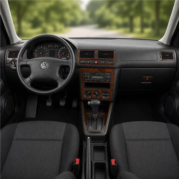 Volkswagen Golf 1999-2004 4 Doors, cambio automatico kit cruscotto 3D